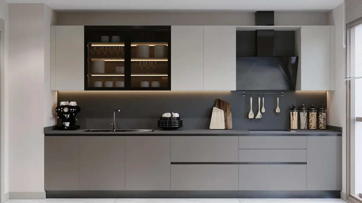 Fitted kitchen